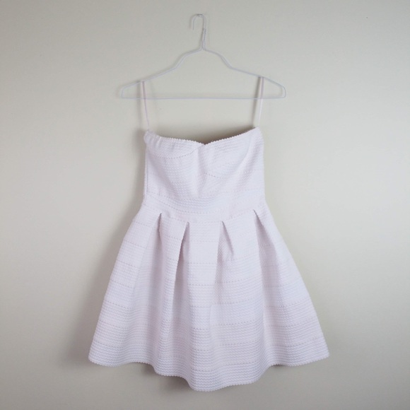 Pastel Pink Bandage Halter Flared Dress Jun&Ivy - Picture 2 of 5